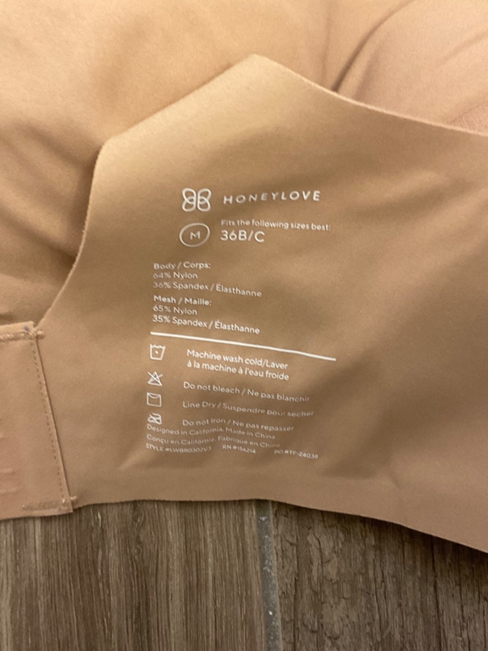 Honeylove Crossover Vneck Convertible Bra - Picture 7 of 7